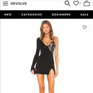 KEEGAN DRESS IN BLACK NOIR